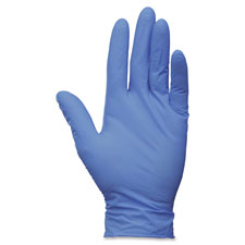 Nitrile Gloves, Large, 2.0 Mil, 10BX/CT, Artic Blue
