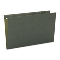 Hanging Folders Without Tabs, Legal 25/BX, Standard Green