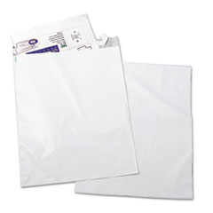 Poly Envelopes,w/ Redi-Strip,No Perf.,14"x19",100/PK,White