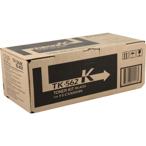 Genuine OEM Kyocera Mita TK-562K Black Toner Cartridge (12000 page yield)