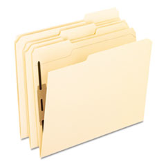 File Folder,w/ Fastener,1/3 Cut,Top Tab,LTR,50/BX,Manila