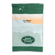 Our Blend Coffee, Light/Mild, Ground, 100/CT, Green