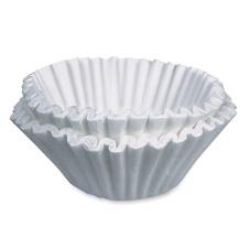 Coffee Filters, Commercial Size, 250/PK, White