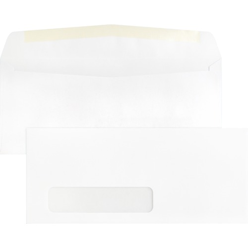 Window Envelopes,No 10.,Side Seam,4-1/8"x9-1/2",500/BX,White