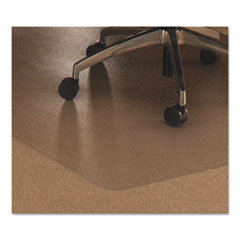 Chairmat, w/Grippers, Low/Med Pile, Rectangular, 35"x47", CL