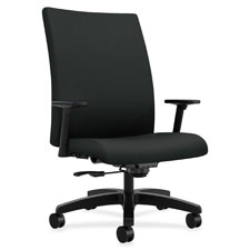 The HON Company  Task Chair, Big/Tall, Mid-back, 32-1/4"x28"x43-1/8", Navy