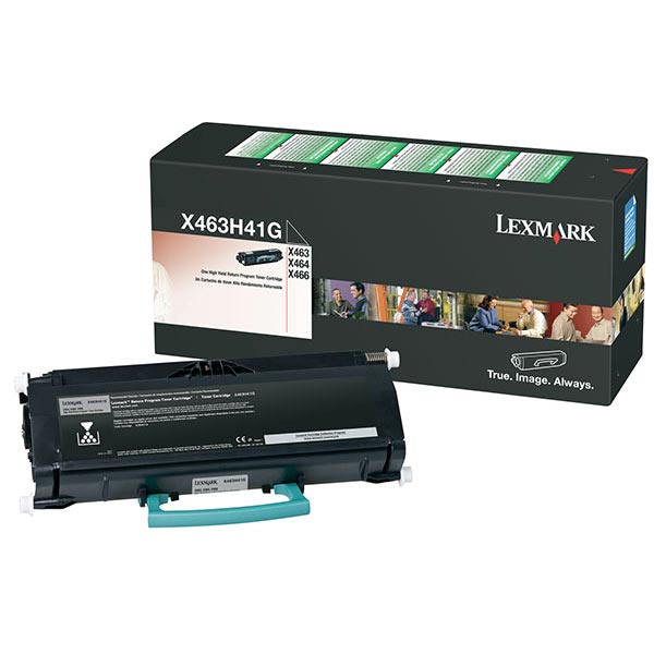 Genuine OEM Lexmark X463H41G Government High Yield Black Return Program Toner (TAA Compliant Verion of X463H11G) (9000 Page Yield)