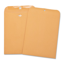 Hvy-duty Clasp Envelopes,3-3/8"x6",100/BX,Brown Kraft