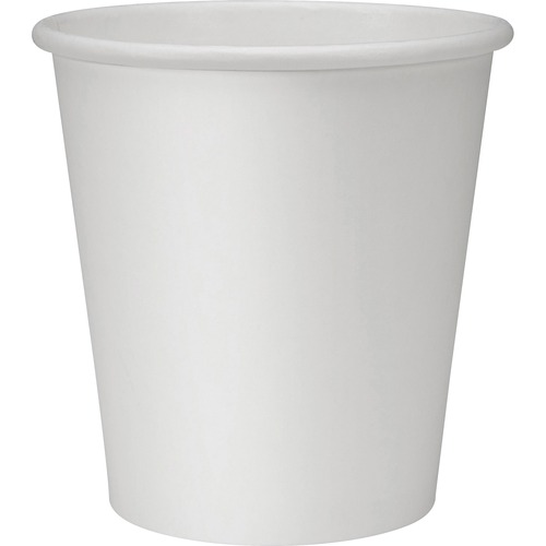 Hot Cups, Single, 10oz., 1000/CT, White
