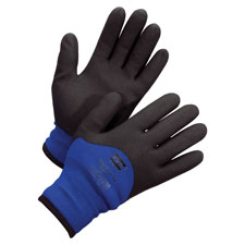 Northflex Cold Gloves, Coated, Lg, 12/PR, Red