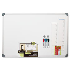 Magnetic Dry-Erase Board Organizer, 2'x3', AL