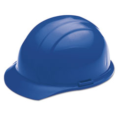 Safety Helmet, Ajustable 6-1/2"-8", Blue