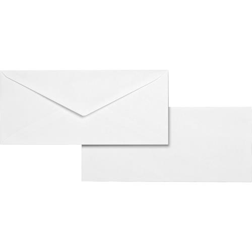 Business Envelopes, No.10, 24lb., Regular, 500/BX, WE Wove
