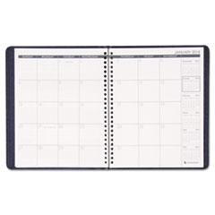 13-Month Planner, Jan-Jan, 2PPM, 9"x11"Page Size, Navy
