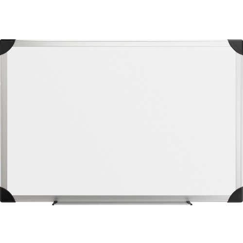 Dry-Erase Board, 24"x18", Aluminum Frame/White