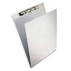 Clipboard, w/ Writing Plate, 1/2" Cap, 8-1/2"x12", Aluminum