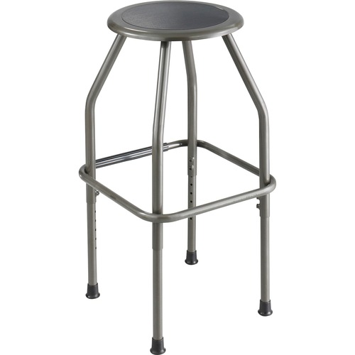 Fixed Height Stool, 17-1/2"x17-1/2"x29-1/2", Pewter