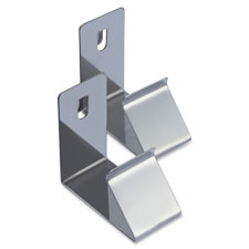 Cubicle Partition Hanger, 2Pcs/Set, Silver