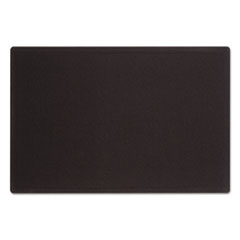 Fabric Bulletin Board,Frameless,Hardware Incld.,3'x2',Black