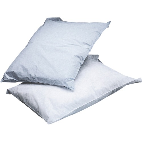 Pillowcases, Poly Tissue, Disposable, 100/BX, White