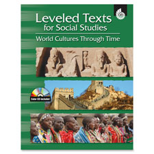 Leveled Texts,w/CD,Social Studies,World Cultures,Grade 4-12