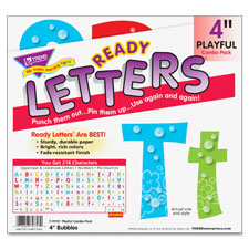 Letters, Bubbles, Combo Pack, EN/SP, 216, MI