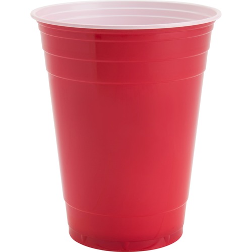 Party Cups, 16oz., 50PK, Red