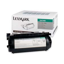Genuine OEM Lexmark 12A7362 High Yield Black Laser/Fax Toner