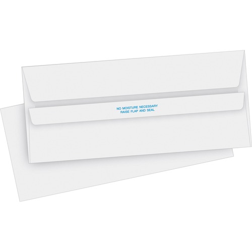 Self-Seal Envelopes, Reg, Plain, 4-1/8"x9-1/2", 500/BX, WE